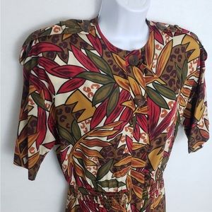 Liz Claiborne Vintage Midi Dress size 6